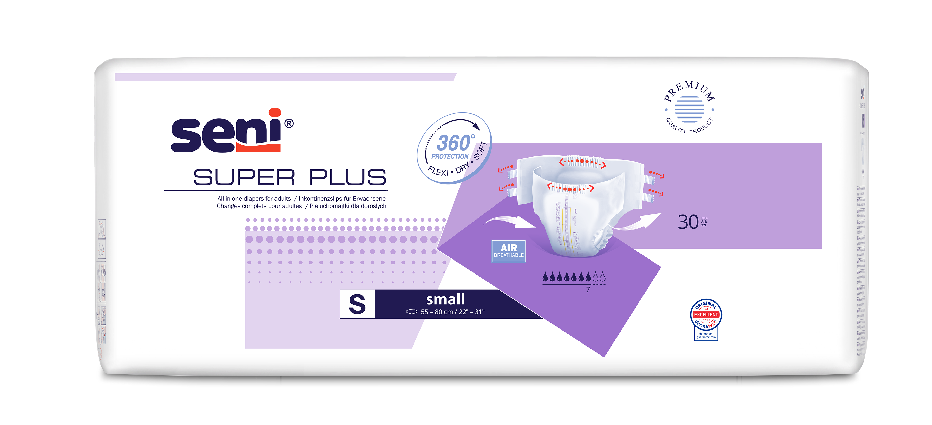 Підгузки для дорослих SENI SUPER PLUS small. (30 шт.)